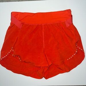 Lulu orange shorts